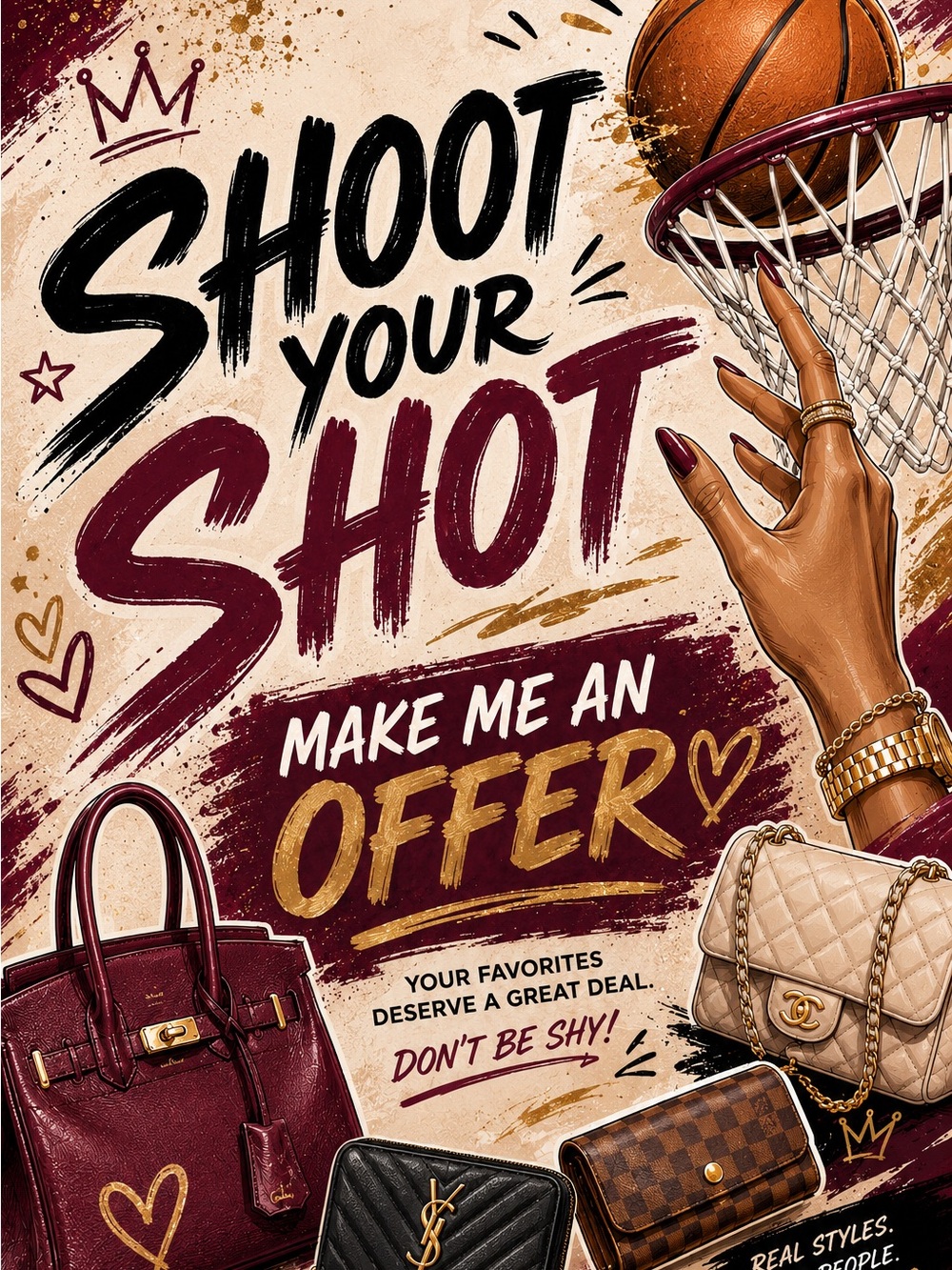 "Shoot Your Shot" MAKE OFFERS